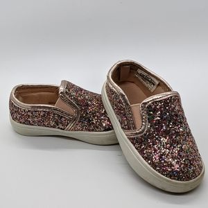 Matallic Pink Sneakers